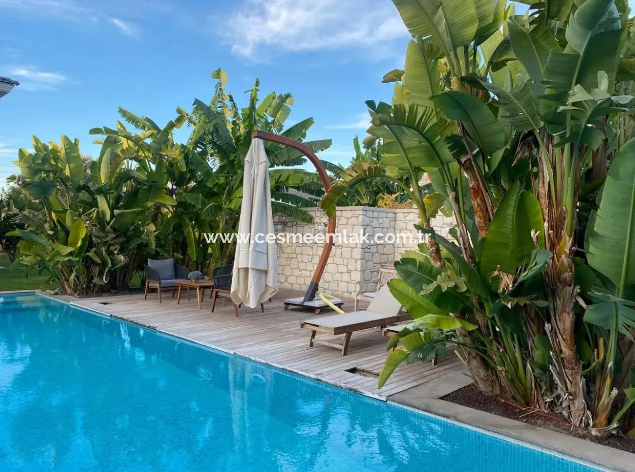 Freistehende Villa Zur Monatlichen Miete In Çeşme Mamurbaba