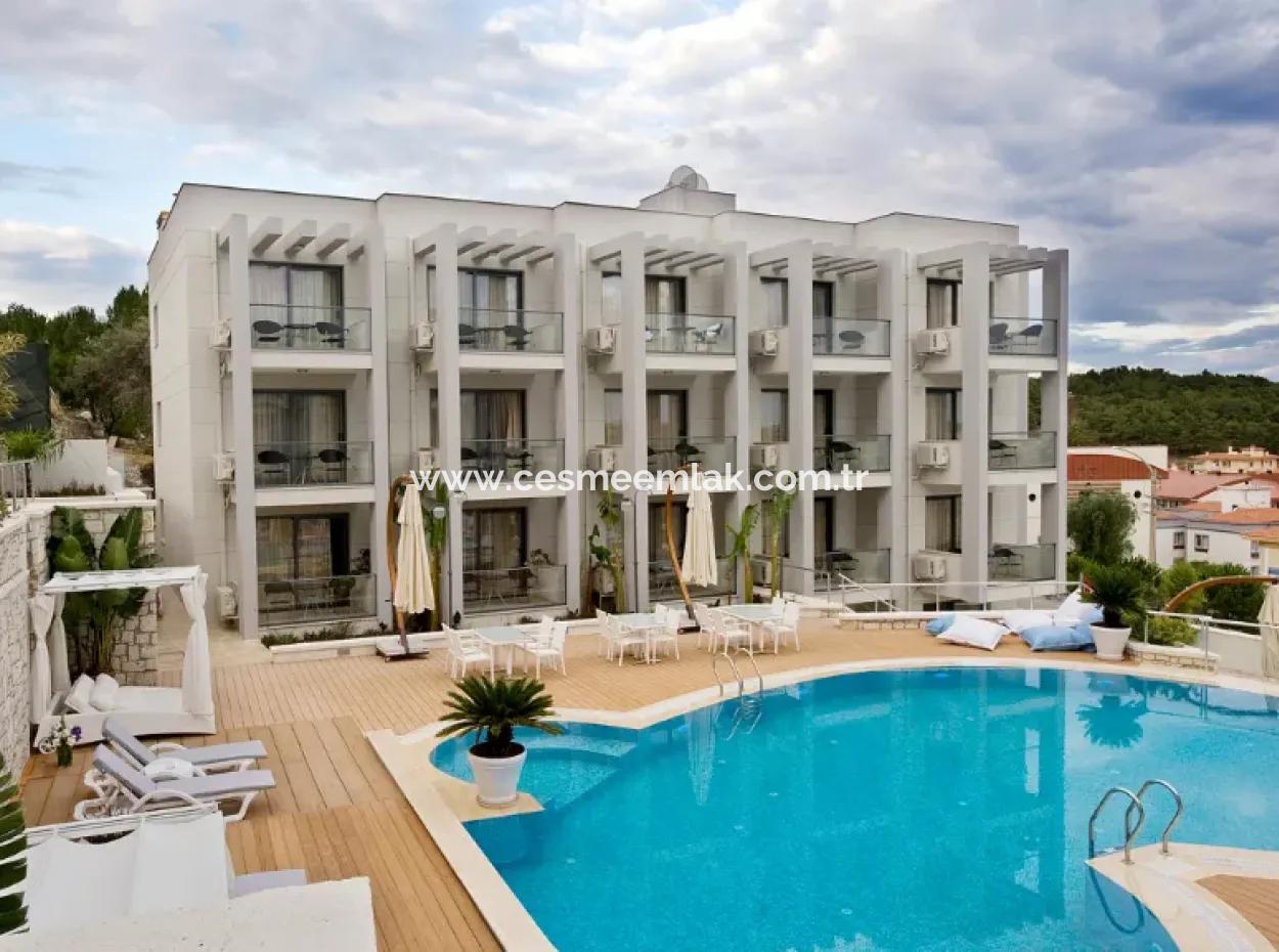 Residenzwohnung Mit Pool Zur Monatlichen Miete Im Zentrum Von Cesme