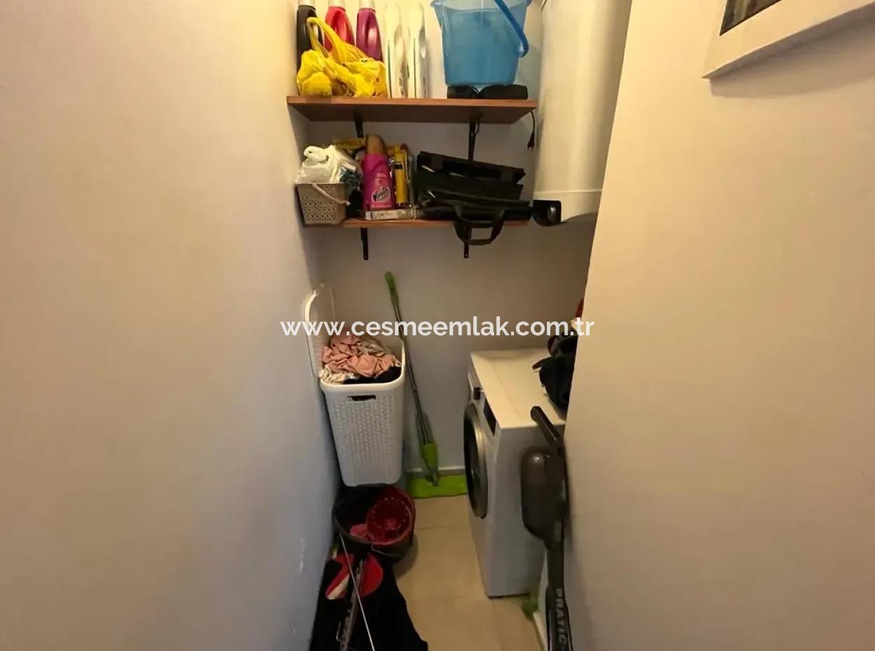 Grosse Gartenetage In Der Nähe Von Cesme Marina Saisonmiete 2 1 Wohnung