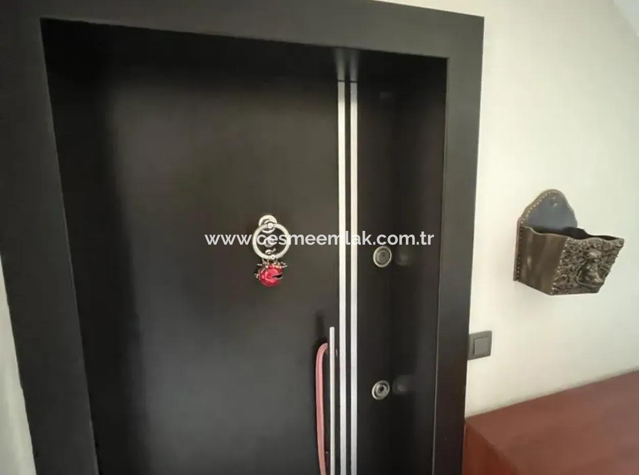 Grosse Gartenetage In Der Nähe Von Cesme Marina Saisonmiete 2 1 Wohnung