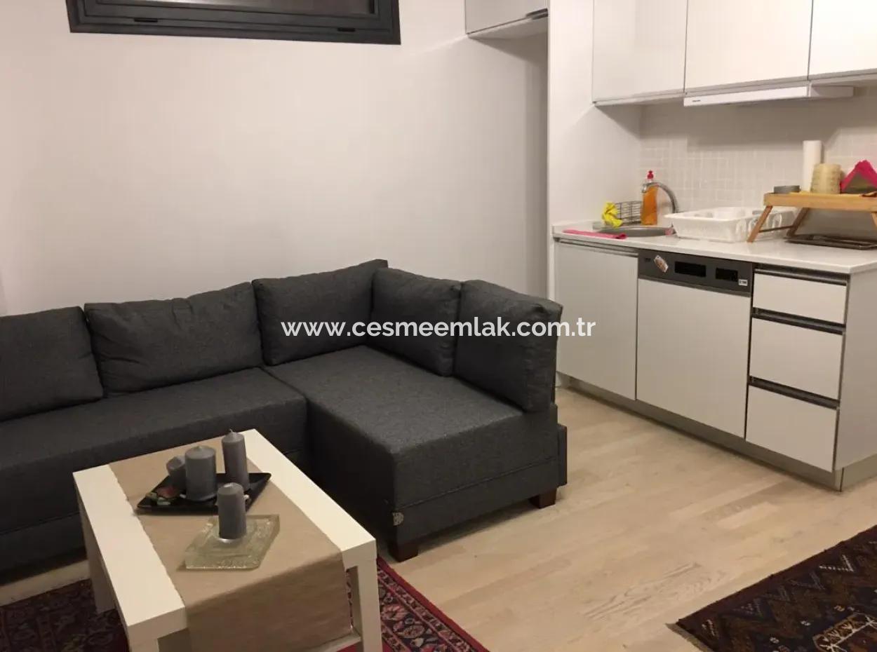 Saisonale Vermietung Meer In Cesme Zentrum 20M. 1 1 Wohnung