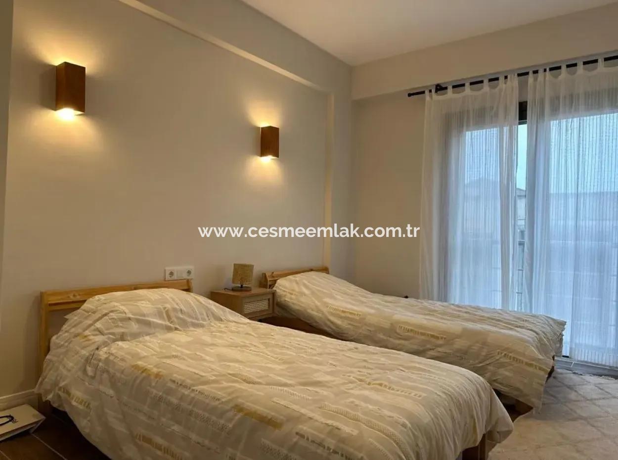 Çeşme Sakizlikoy Da Satlik 2 1 Duplex Residence Wohnung