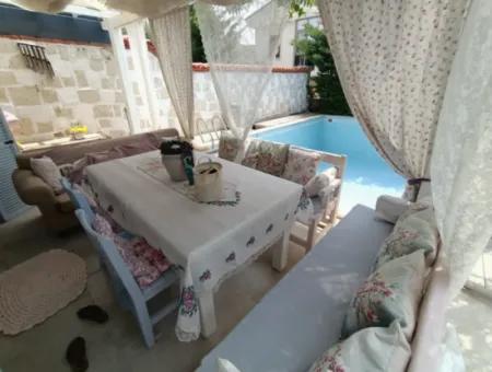 In Der Nähe Von Cesme Ayayorgiye Monatsmiete Freistehender Pool 3 1 Villa