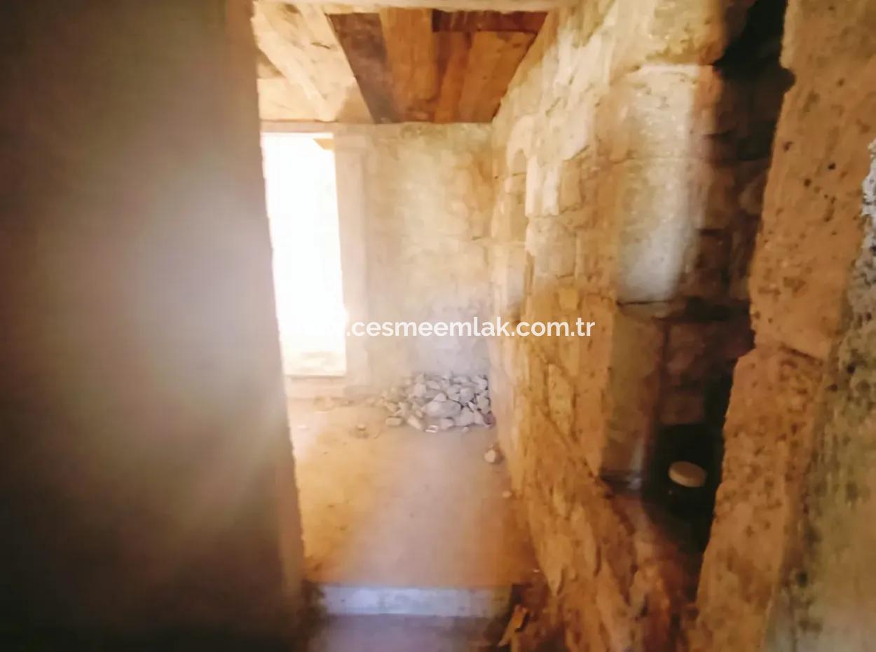 Greek House Suitable To Be A Hotel For Sale In Alacati Hacimemis