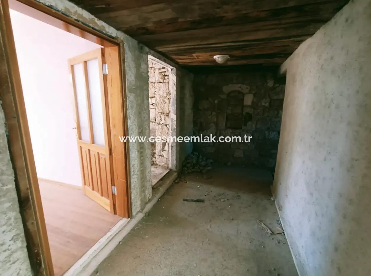 Greek House Suitable To Be A Hotel For Sale In Alacati Hacimemis