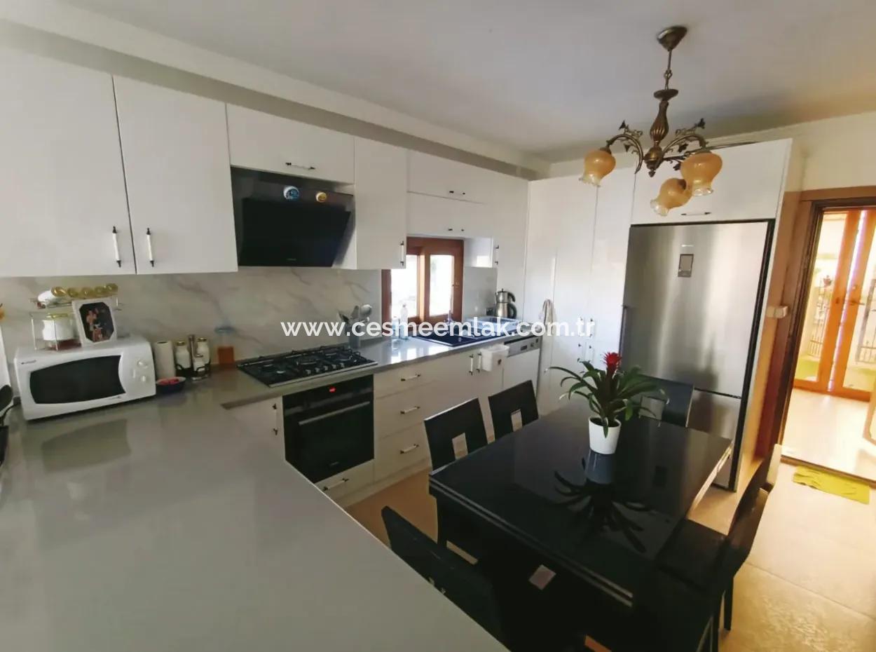 Seasonal Villa For Rent With Detached Pool In Cesme Alacati