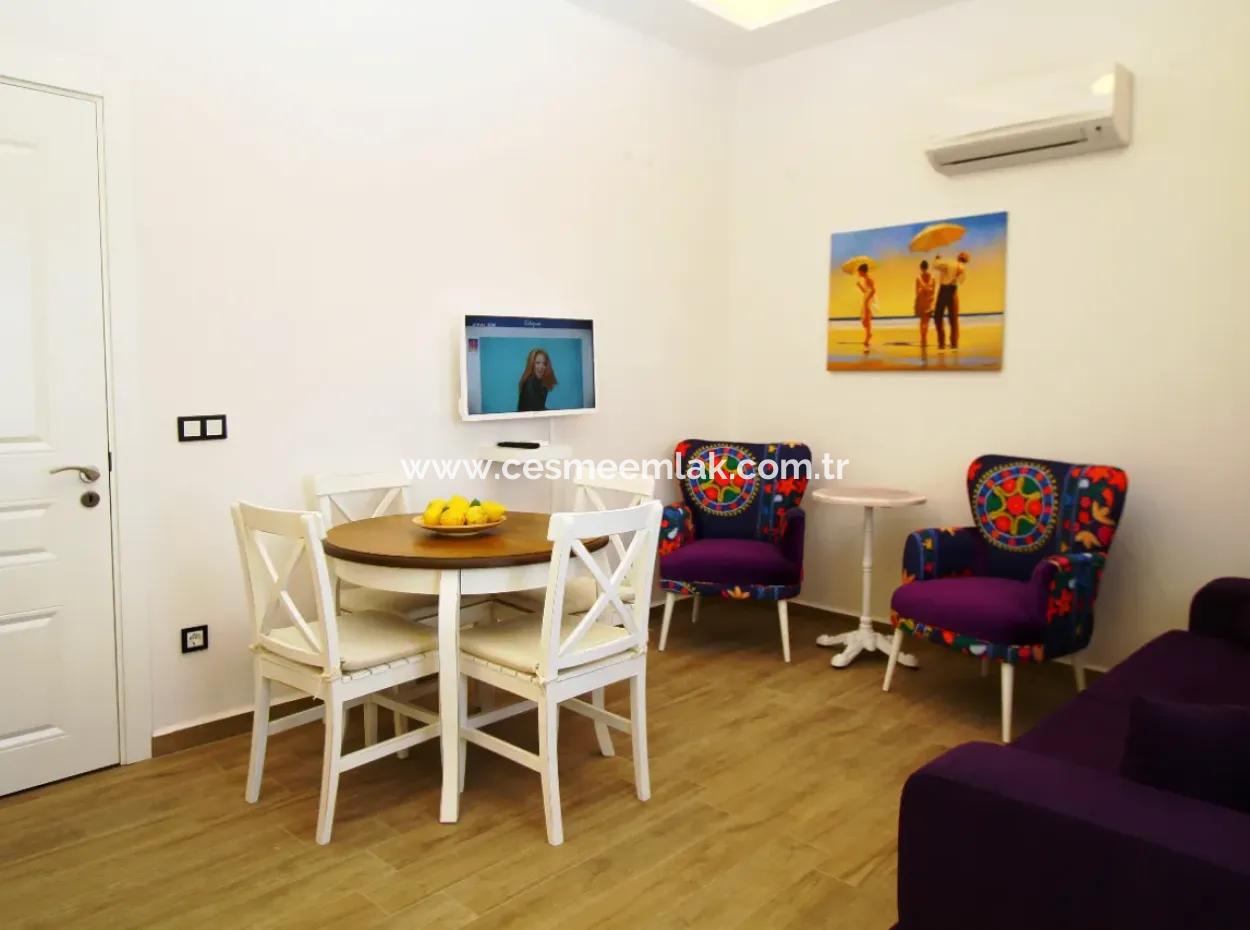 1 1 Lux Apartment For Daily Rent In The Center Of Cesme