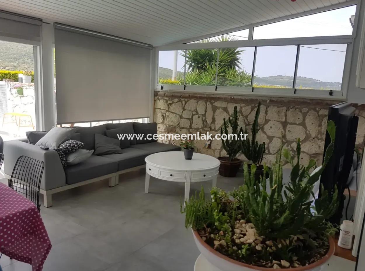 Villa With Detached Pool For Sale In Çeşme Alacati
