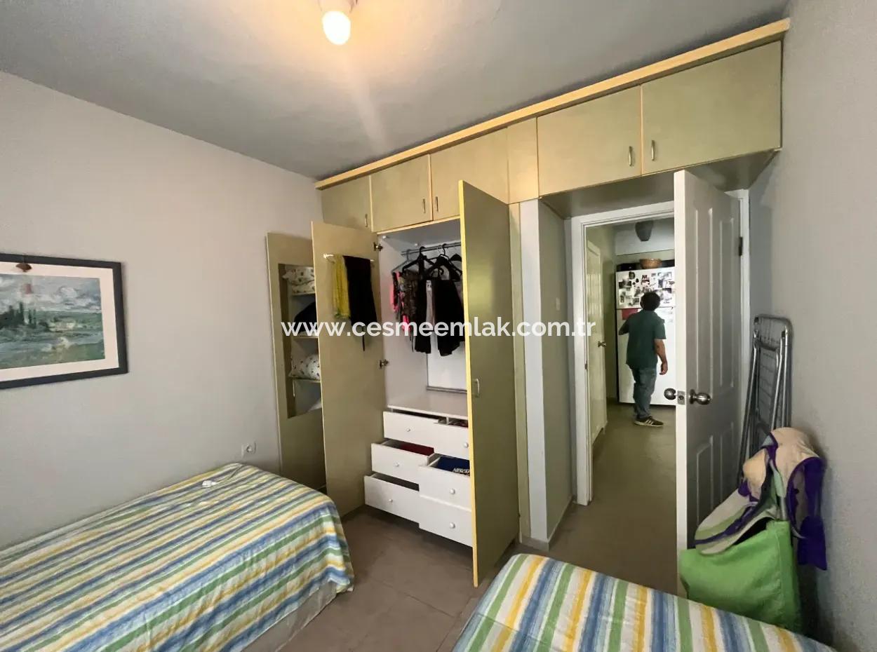 Sea Front Seasonal Rent Ground Floor Apartment In Çeşme Boyalik