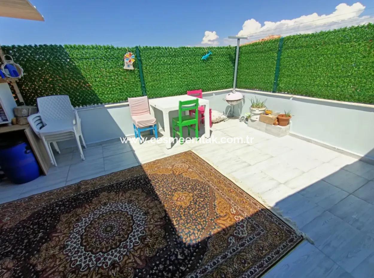 2 1 And 1 1 Apartment With Terrace For Sale In Cesme