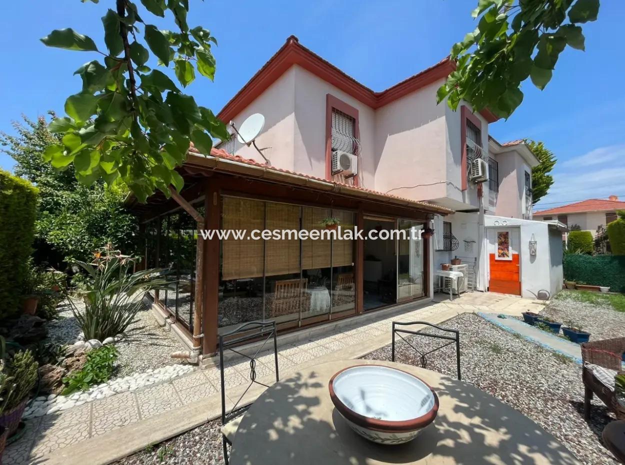 Çeşme Alacati Çamlik Close To Market 3 1 Duplex Villa For Sale