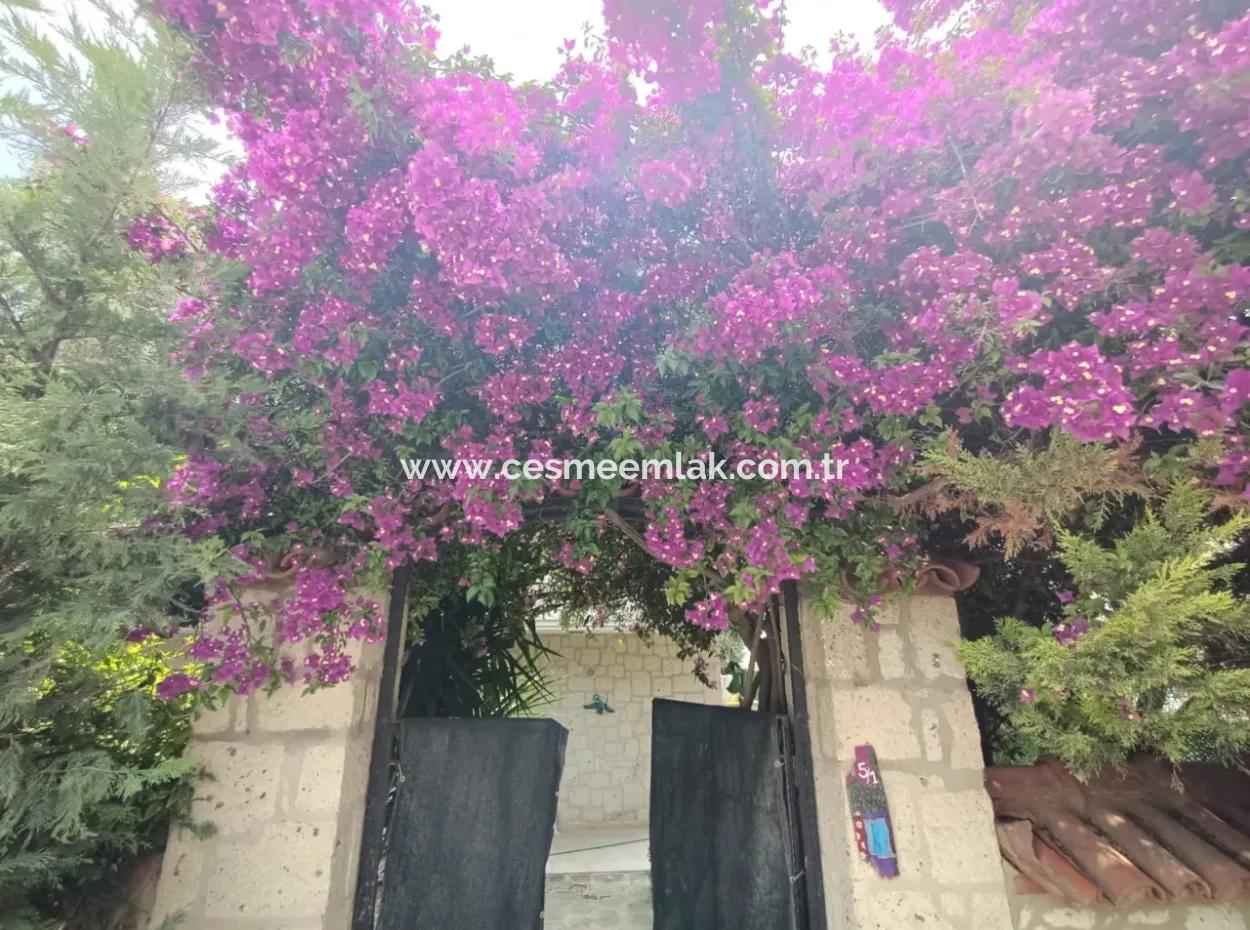 Close To Cesme Ayayorgiye Monthly Rental Detached Pool 3 1 Villa