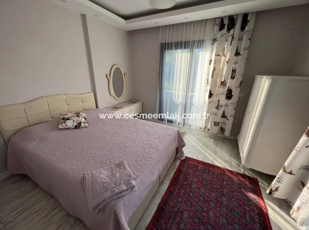 Triplex Villa With Detached Pool For Annual Rent In The Center Of Cesme