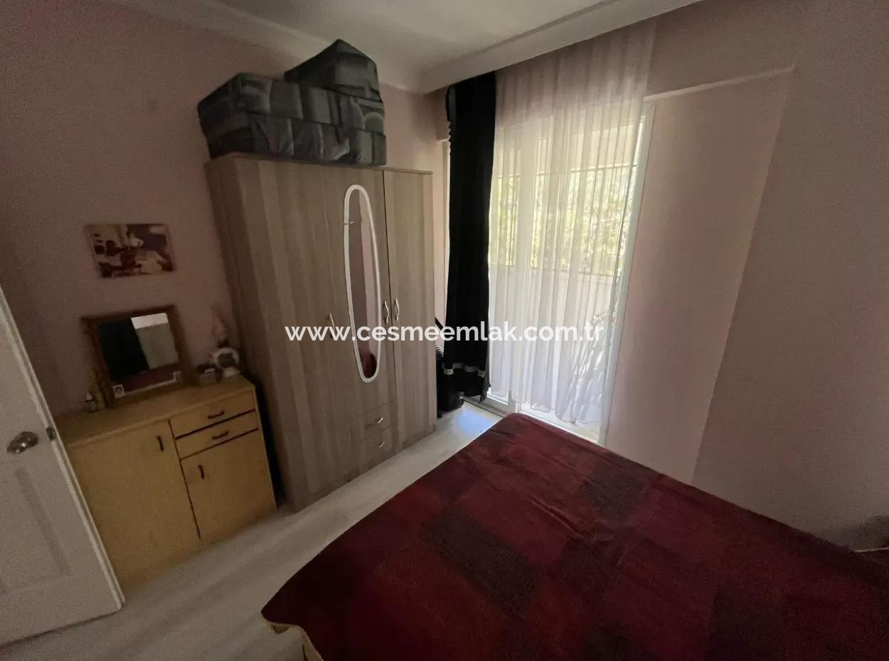 2 1 Garden Floor Apartment For Sale Near Cesme Marina