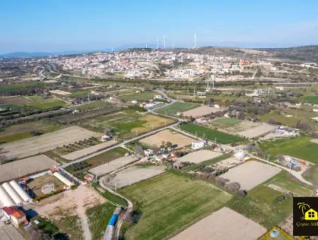 12 Acres Of Land For Sale In Çeşme Ovacik