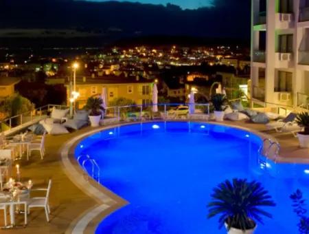 Residence Apartment With Pool For Monthly Rent In Cesme Center