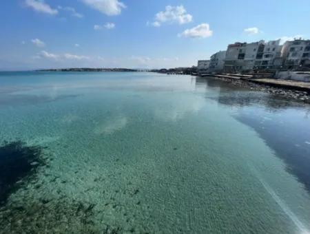 Sea Front Seasonal Rent Ground Floor Apartment In Çeşme Boyalik