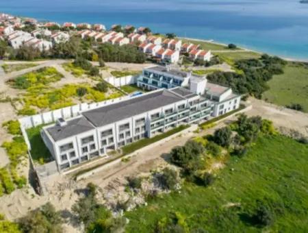 1 1 Residence Apartment With Pool For Monthly Rent In Çeşme Dalyan