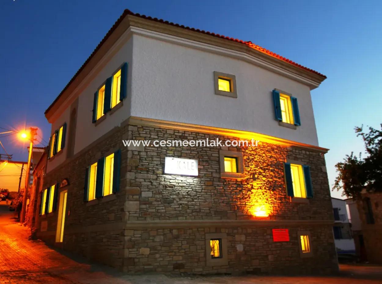 Çeşme Merkez'de Kış Döneminde Kiralık 1+1 Ultralux Daire