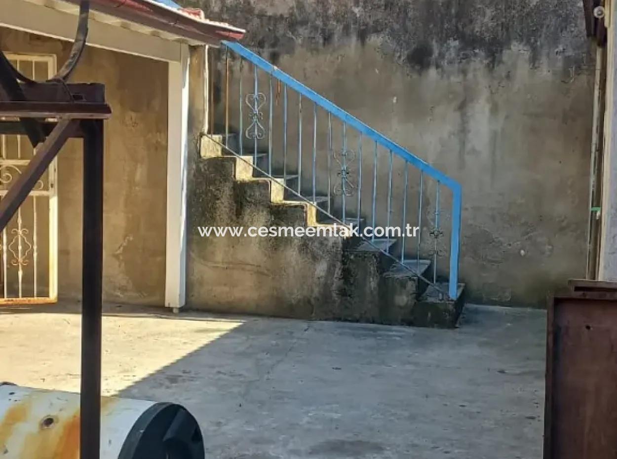 Çeşme Alaçatı'da Satılık Butik Otel Olmaya Müsait Rum Evi