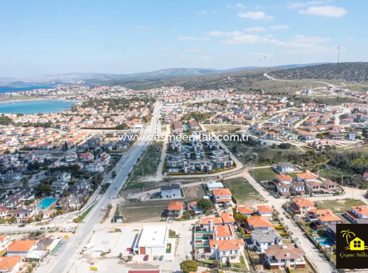 Çeşme Şifne'de Satılık İkiz Konut İmarlı Arsa