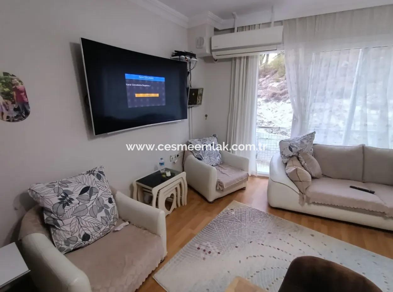 Çeşme'de Sezonluk Kiralık Full Eşyalı 2+1 Daire