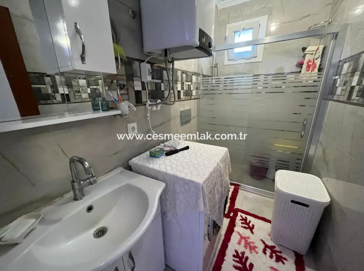 Çeşme Dalyan'da 1+1 Eşyalı Sezonluk Kiralık Daire
