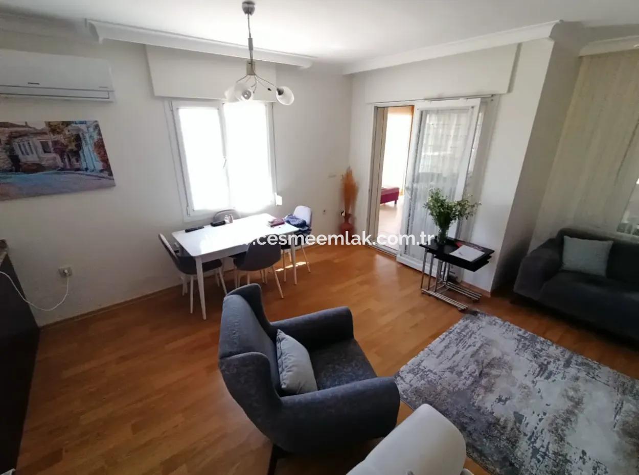 Çeşme Ilıca Şahin Tepesinde Temmuz-Ağustos Kiralık Dublex Villa