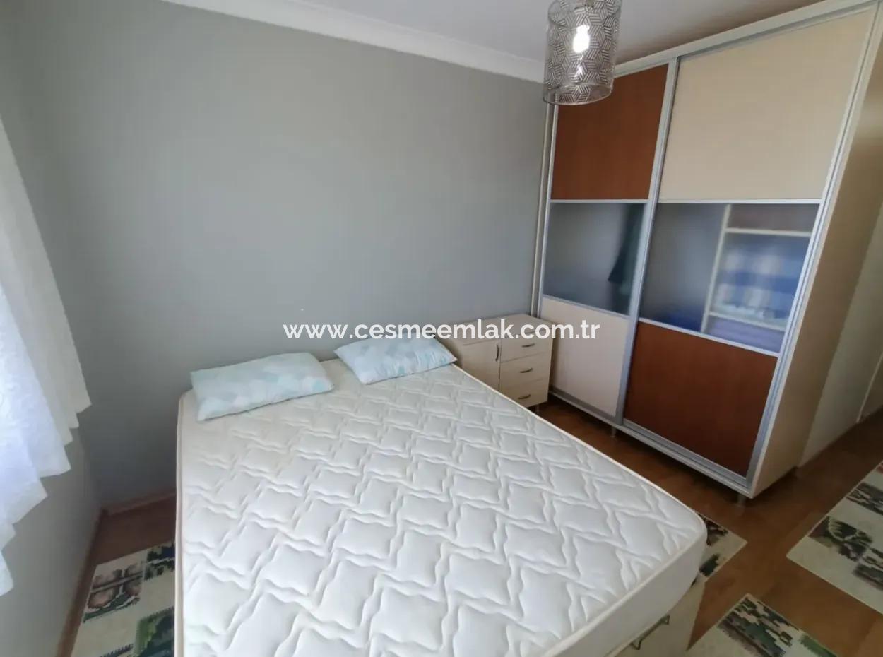 Çeşme Ilıca Şahin Tepesinde Temmuz-Ağustos Kiralık Dublex Villa