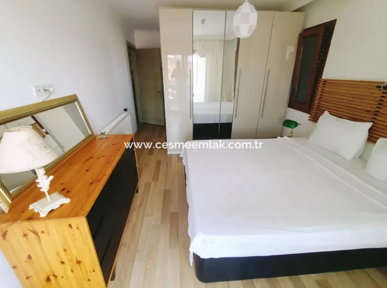 Çeşme'de Müstakil Havuzlu Aylık Kiralık Lüks Villa