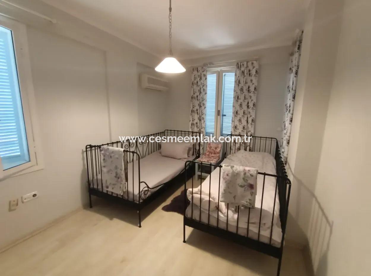 Çeşme Ayayorgiye Yakın Aylık Kiralık Müstakil Havuzlu 3+1 Villa