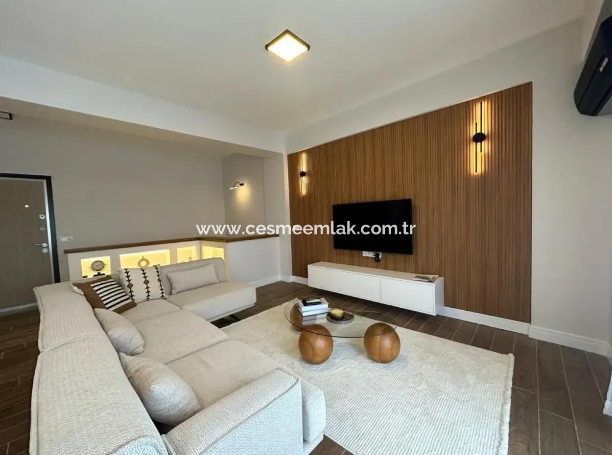 Çeşme Sakızlıkoy Da Satılık 2+1 Dublex Residence Daire