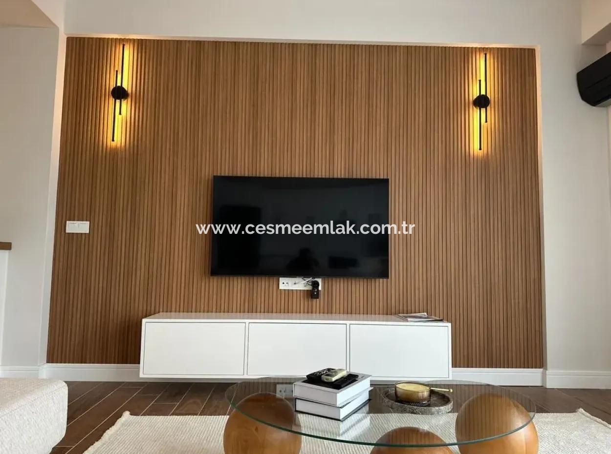 Çeşme Sakızlıkoy Da Satılık 2+1 Dublex Residence Daire