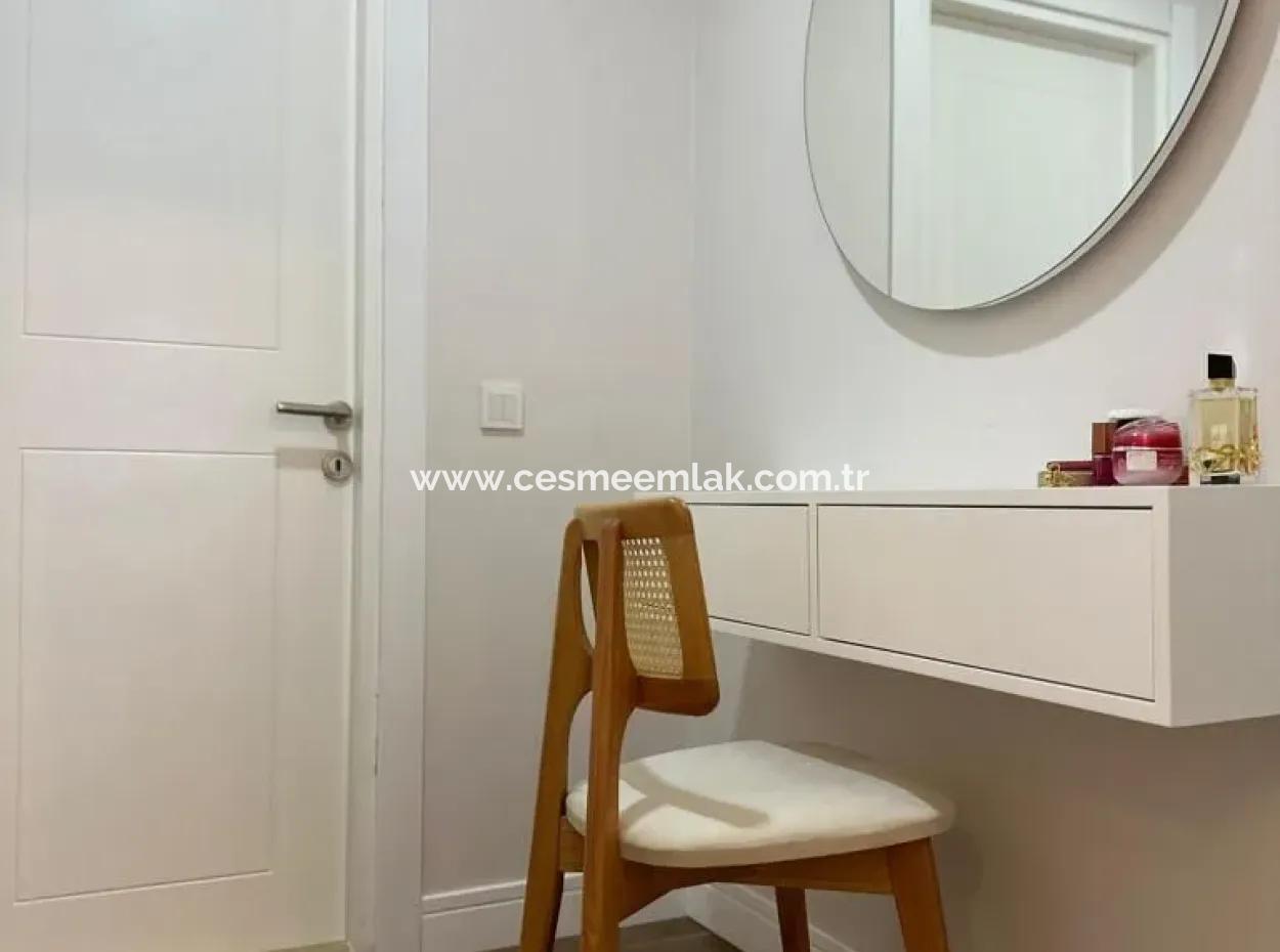 Çeşme Sakızlıkoy Da Satılık 2+1 Dublex Residence Daire