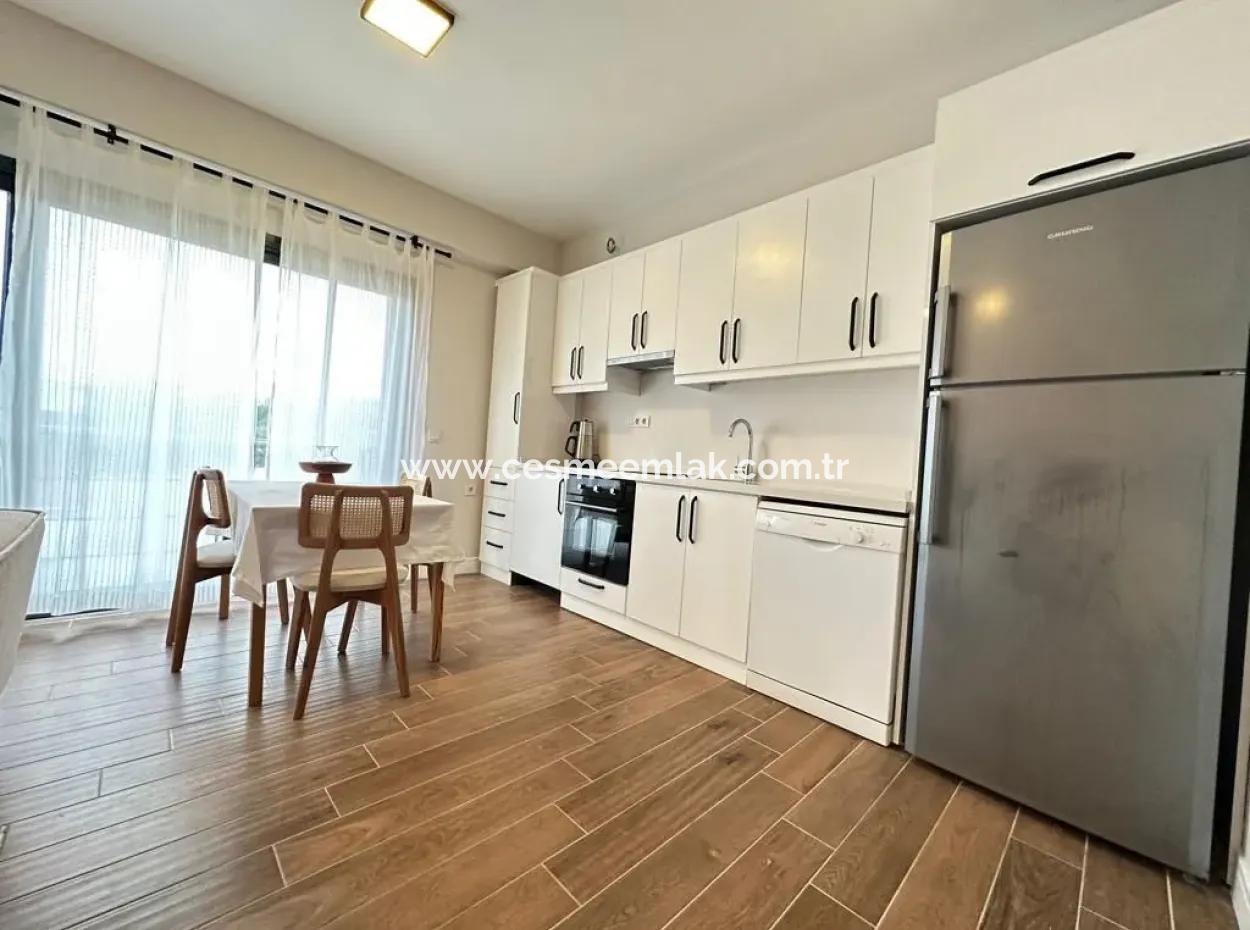 Çeşme Sakızlıkoy Da Satılık 2+1 Dublex Residence Daire