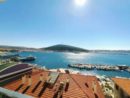 Çeşme Sezonluk Kiralık Full Deniz Manzaralı Daire