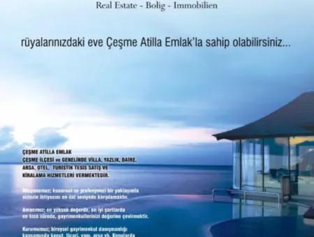 Çeşme Çiftlik'te Denize Yakın 4,5 Dönüm Satılık Arazi