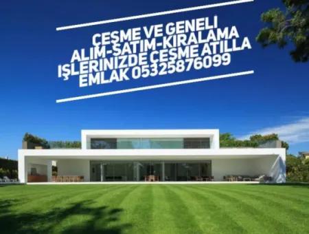 Çeşme Çiftlik'te Denize Yakın 4,5 Dönüm Satılık Arazi